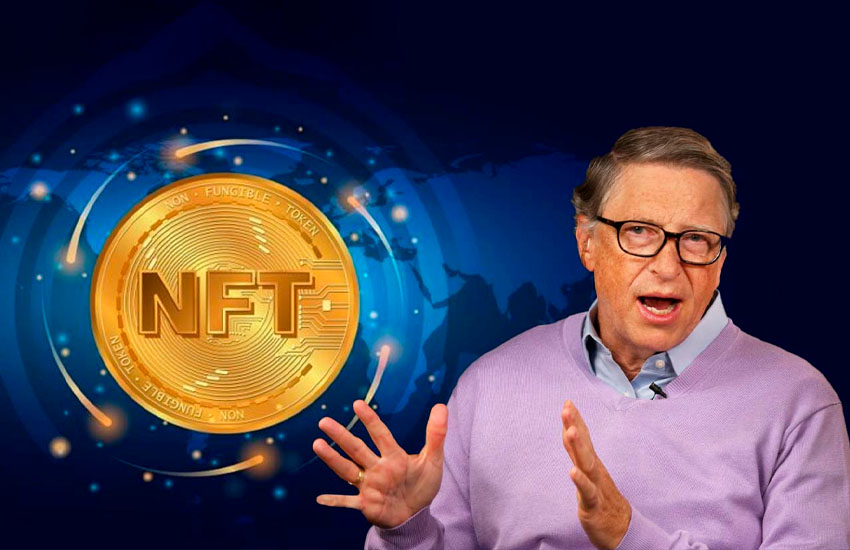 Bill Gates Says NFTs And Cryto Are Fake as Based on Greater- Fool Theory