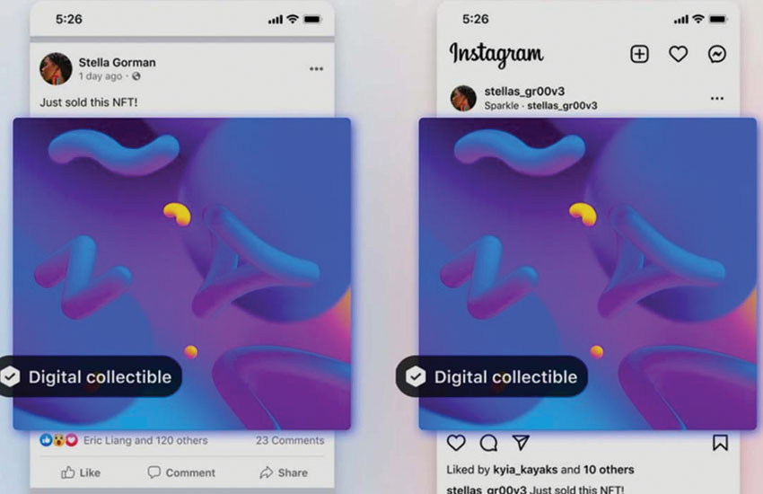 Meta Allows Users to Post NFTs Across Facebook and Instagram