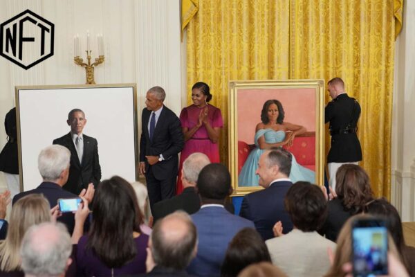 Bidens Host Obamas For Official White House Potraits Unvieling