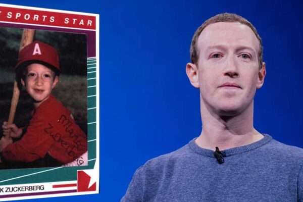 Mark Zuckerberg’s Little League baseball card sells for over $100K