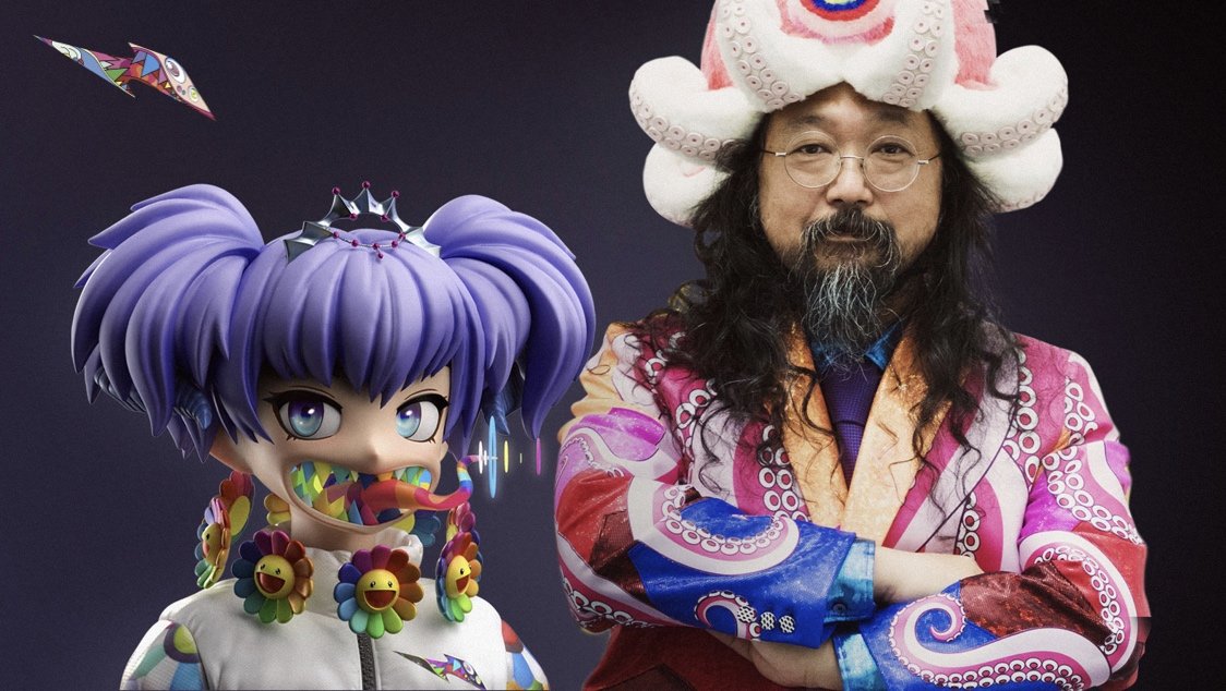 Takashi Murakami’s “Understanding the New Cognitive Domain” at Gagosian Gallery in Le Bourget