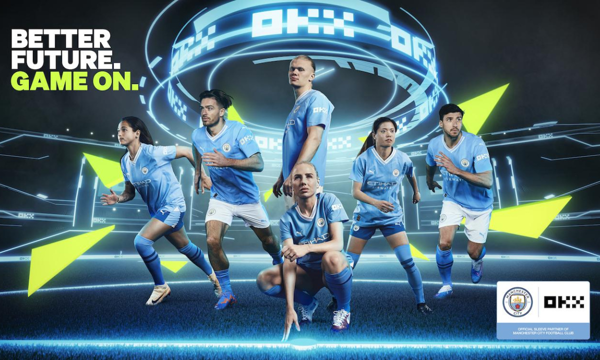 OKX named official sleeve partner of Manchester City in the expansion of partnership